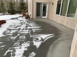 hydronic snow melt on outdoor patios