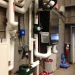 boiler room pipefitting
