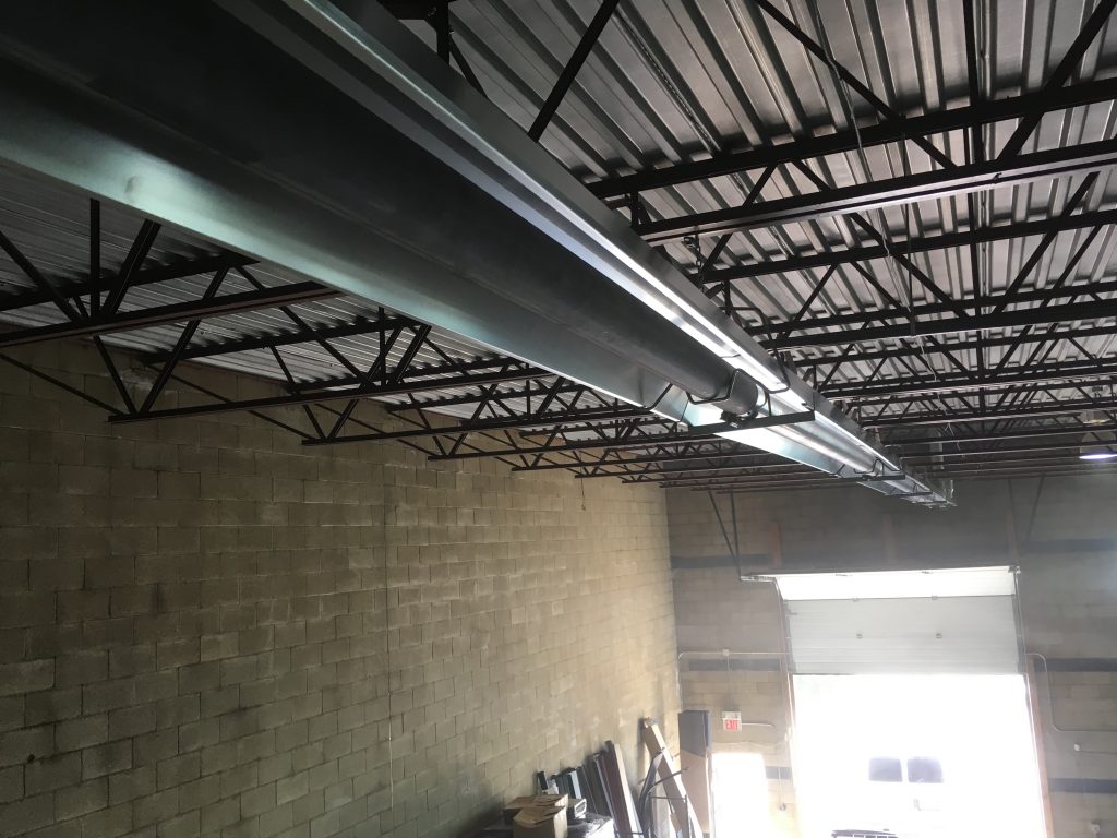 commercial infrared heaters ยป RBA Mechanical Inc. infrared tube heater