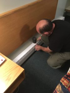 install of new baseboard covers