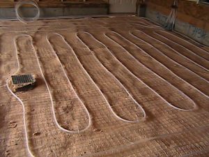 Floor Heating Installation