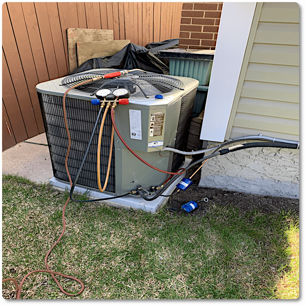air conditioner leak detection