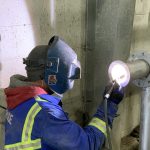 welding backflow