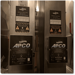 Apco-in-duct-uv-lamps