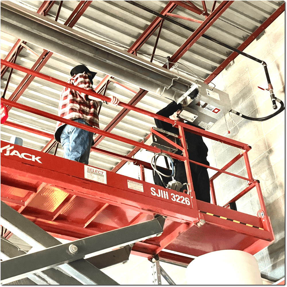 Infrared Radiant Tube Heaters » RBA Mechanical