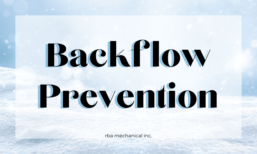 Backflow Prevention