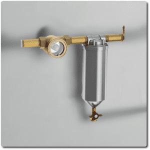 Sidestream filter assembly