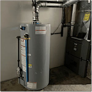 Johnwood atmospheric vent water heater
