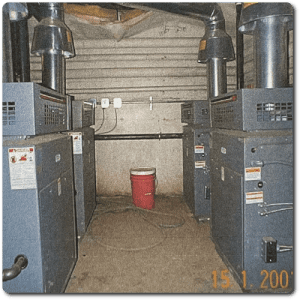 Multi boiler injection installation