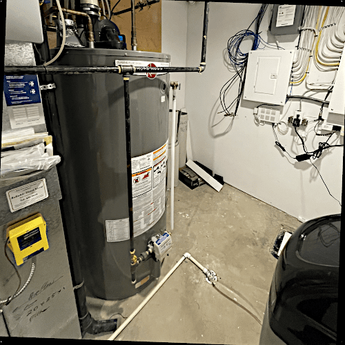 Rheem atmospheric vent water heater